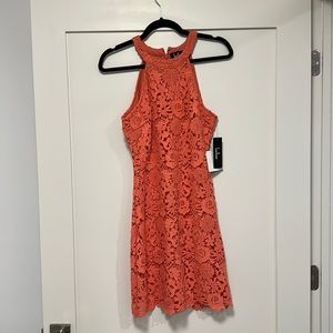 Coral lulus dress nwt